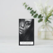 Volledige foto Verticale Fotografie Business Logo Visitekaartje (Staand voorkant)