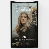 Volledige foto's van de Afstuderen Black Banner (Verticaal)