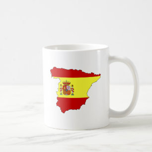 Volledige grootte vlag Spanje Koffiemok