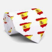 Volledige grootte vlag Spanje Stropdas (Opgerold)