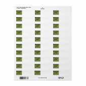 volledige gsd-kabel etiket (Full Sheet)