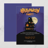 VOLLEDIGE HALLOWEEN PARTIJ KAART (Voorkant / Achterkant)