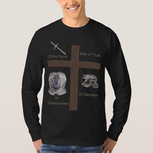 Volledige harnas van God T-shirt (Voorkant)