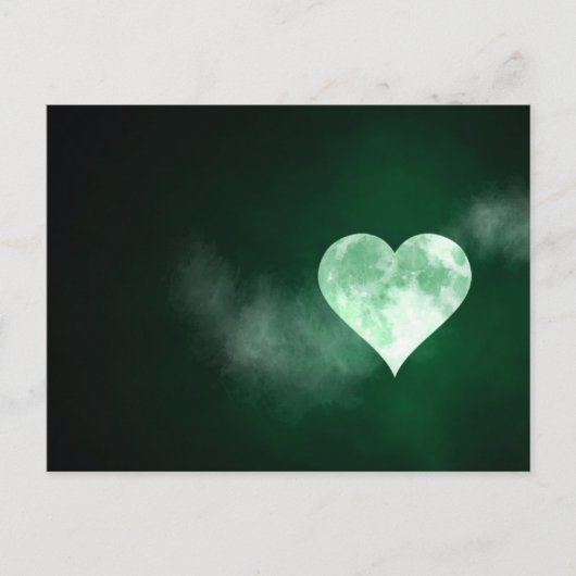 Volledige hartmaan briefkaart (Voorkant)