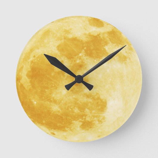Volledige Harvest Moon Astronomy Wall klok (Voorkant)