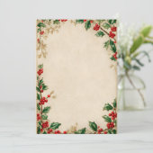 Volledige Hulstkransrand Kaart (Staand voorkant)