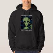 Volledige informatieverschaffing nu Alien en UFO Hoodie (Voorkant)