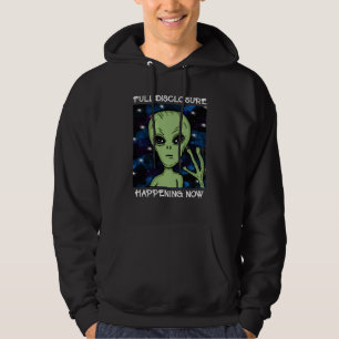Volledige informatieverschaffing nu Alien en UFO Hoodie