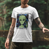 Volledige informatieverschaffing nu Alien en UFO T-shirt