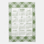 Volledige jaarkalender - Groene Witte Boerderij Ch Theedoek (Verticaal)