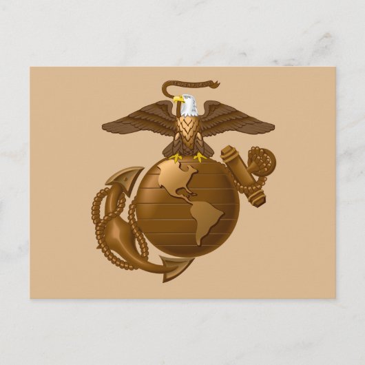 Volledige kleur EGA - Bronze Feestdagenkaart (Voorkant)