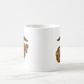 Volledige kleur EGA - Bronze Koffiemok (Center)