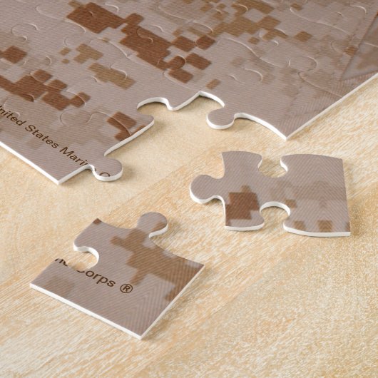Volledige kleur EGA - Bronze Legpuzzel (Zijkant)