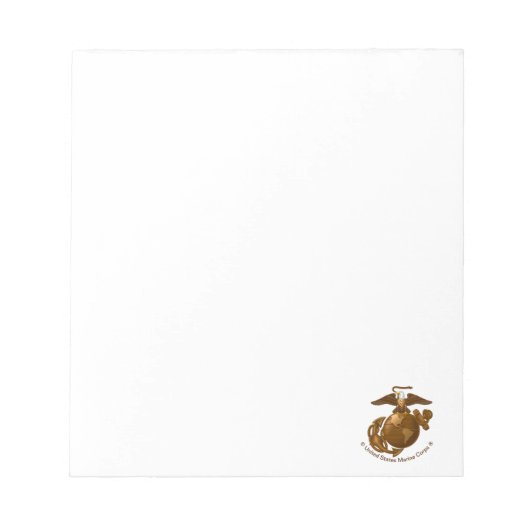 Volledige kleur EGA - Bronze Notitieblok (Voorkant)