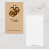 Volledige kleur EGA - Bronze Plaatskaartje (Voorkant / Achterkant)