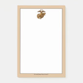 Volledige kleur EGA - Bronze Post-it® Notes (Voorkant)