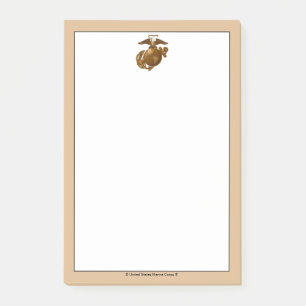 Volledige kleur EGA - Bronze Post-it® Notes