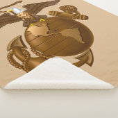 Volledige kleur EGA - Bronze Sherpa Deken (3/4)