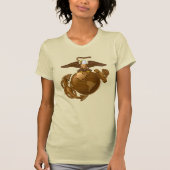 Volledige kleur EGA - Bronze T-shirt (Voorkant)
