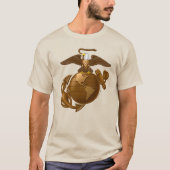 Volledige kleur EGA - Bronze T-shirt (Voorkant)