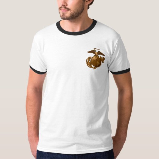 Volledige kleur EGA - Bronze T-shirt (Voorkant)