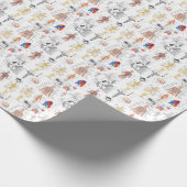 Volledige kleur medische grafieken cadeaupapier (Hoek)