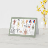 Volledige kleur medische grafieken kaart (Gele Bloem)