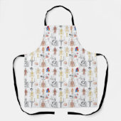 Volledige kleur medische grafieken schort (Voorkant)