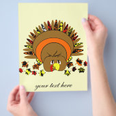 Volledige kleur Turkije Flyer (Hand)