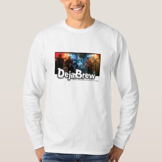 Volledige kleur voor - DejaBrew T-shirt (Voorkant)