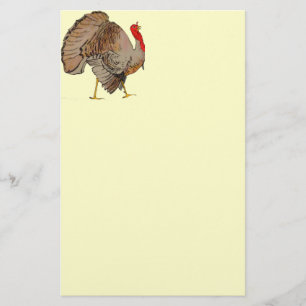 Volledige kleuren Thanksgiving Turkije Briefpapier