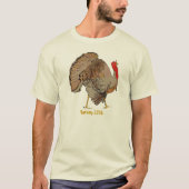 Volledige kleuren Thanksgiving Turkije T-shirt (Voorkant)