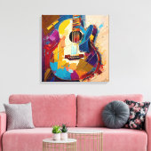 Volledige Kleurencanvasdrukken, het Elektrische gi Canvas Afdruk (Insitu (Woonkamer))