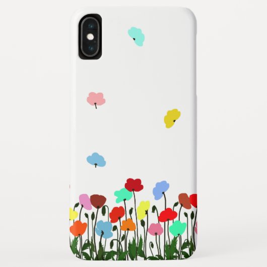 Volledige kleurenpapaver Case-Mate iPhone case (Achterkant)