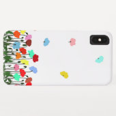 Volledige kleurenpapaver Case-Mate iPhone case (Achterkant (horizontaal))