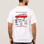 Volledige kleurensponsors Shirt Plain Pocket (Achterkant)