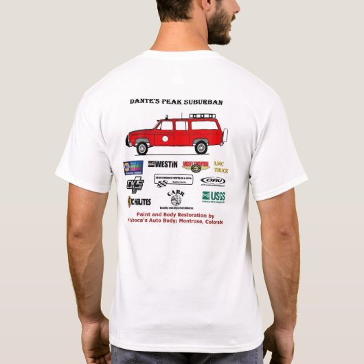 Volledige kleurensponsors Shirt Plain Pocket (Achterkant)