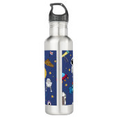 Volledige kleurruimte-ingang waterfles  (Achterkant)