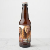 Volledige Lay-out van de Foto met een Moderne Witt Bier Etiket (Voorkant)