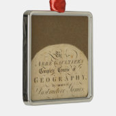 Volledige loop van de geografie metalen ornament (Rechts)