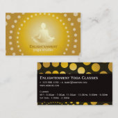 Volledige Lotus (goud) Visitekaartje (Voorkant / Achterkant)