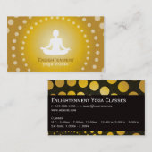 Volledige Lotus (wit) Visitekaartje (Voorkant / Achterkant)