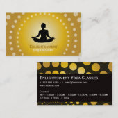 Volledige Lotus (zwart) Visitekaartje (Voorkant / Achterkant)