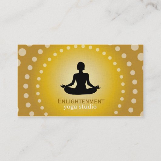 Volledige Lotus (zwart) Visitekaartje (Voorkant)