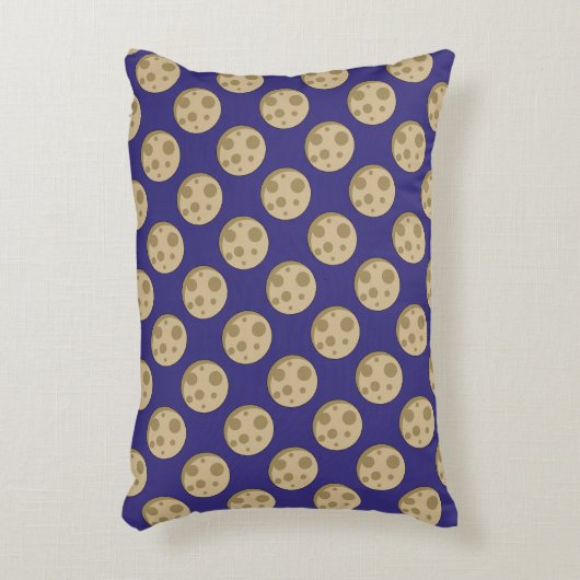 Volledige maan accent kussen (Voorkant(Verticaal))