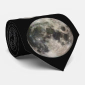 Volledige maan - Afgestudeerd Stropdas (Opgerold)