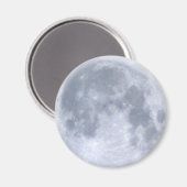VOLLEDIGE MAAN Astronomie Magneet (Voorkant / Achterkant)
