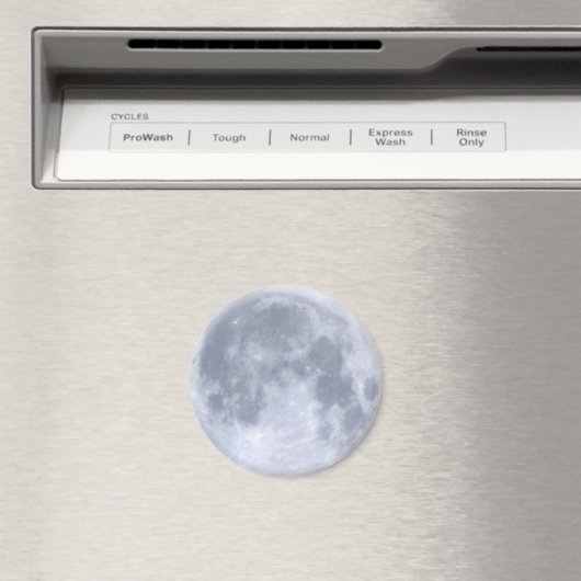 VOLLEDIGE MAAN Astronomie Magneet (Insitu (Vaatwasser))