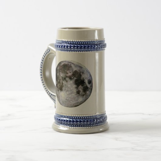 Volledige maan bierpul (Voorkant links)