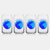 Volledige maan blikvorm glas (Voorkant)